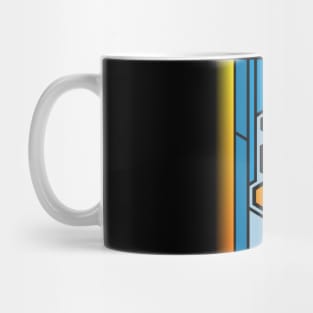 Colored honeycomb design Mug